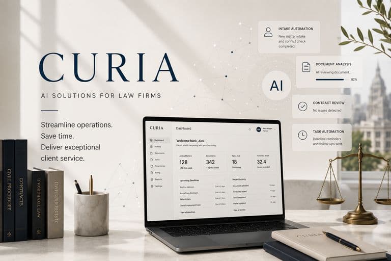 Curia — AI solutions for law firms